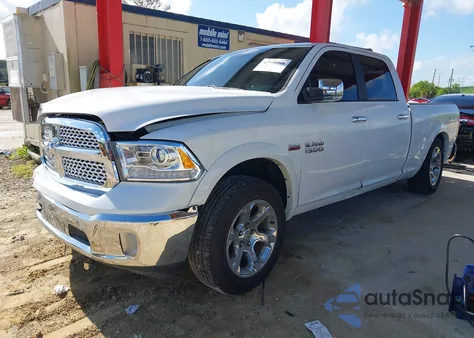 2018 Ram 1500 Laramie 4X2 6'4 Box from USA, damaged, VIN 1C6RR6VT1JS250301